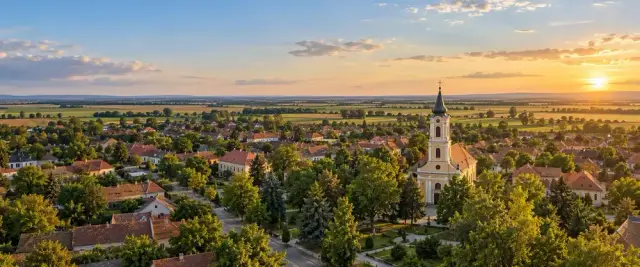 Panoramă a comunității Lenauheim